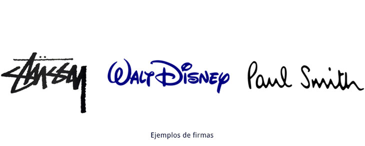ejemplos de logotipos firma