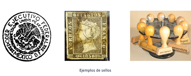 ejemplos de sellos