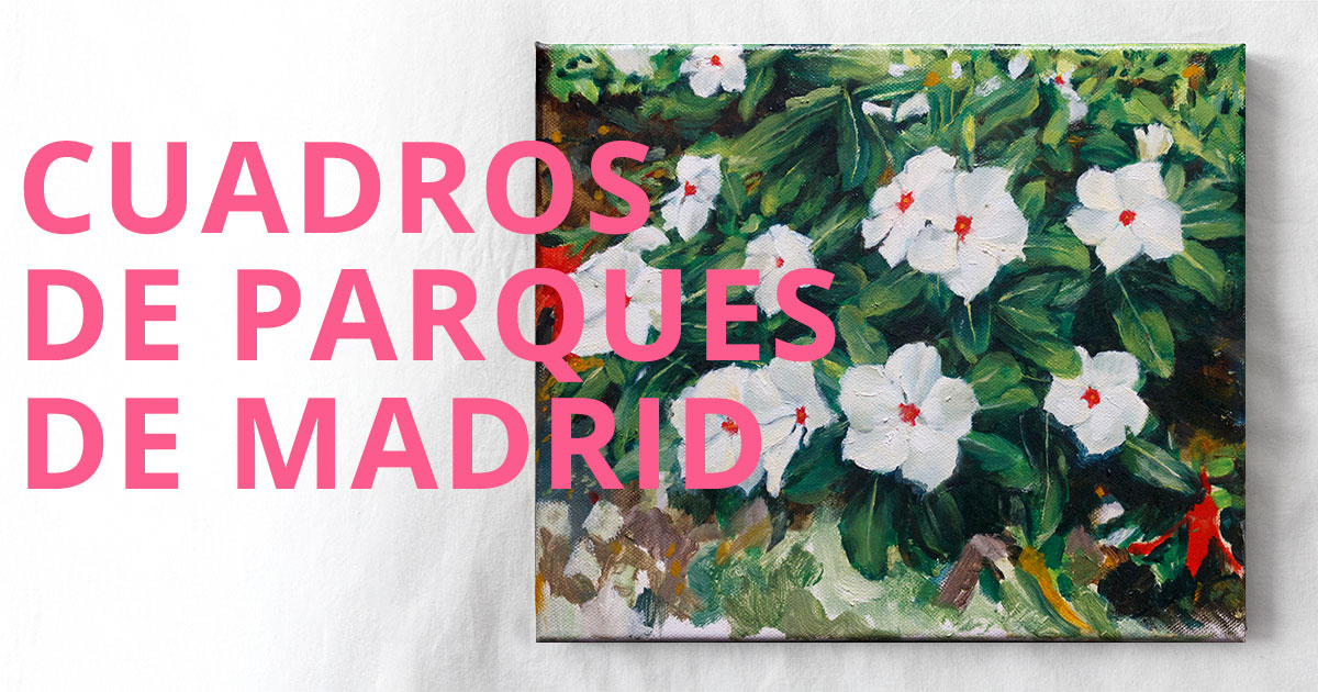 Venta de cuadros de parques de Madrid