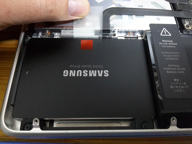 SSD en un MacBookPro de mediados de 2011